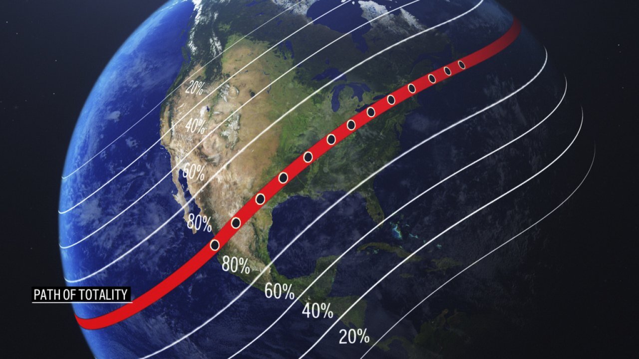 Delta flight to follow moon's shadow during upcoming solar eclipse