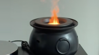 Buy this flaming cauldron diffuser just in time for Halloween