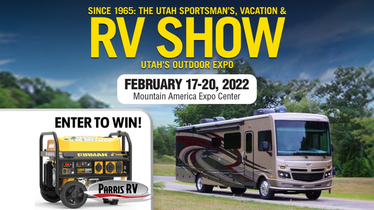 Utah Sportsman’s Vacation & RV Show Sweepstakes